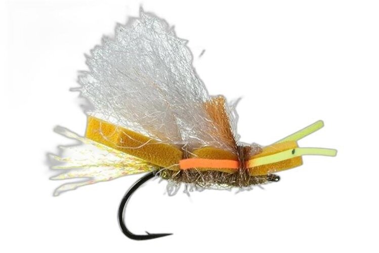 Montana Fly Co Hi-Vis Micro Chubby- Yellow #12