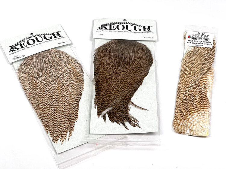 Hareline Keough Tyer's Grade Capes