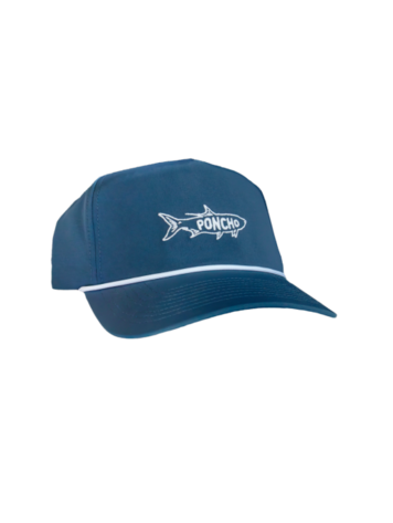 Poncho Outdoors Poncho Outdoors Navy Tarpon Rope Hat