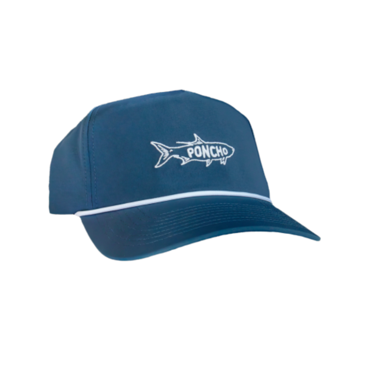 Poncho Outdoors Poncho Outdoors Navy Tarpon Rope Hat