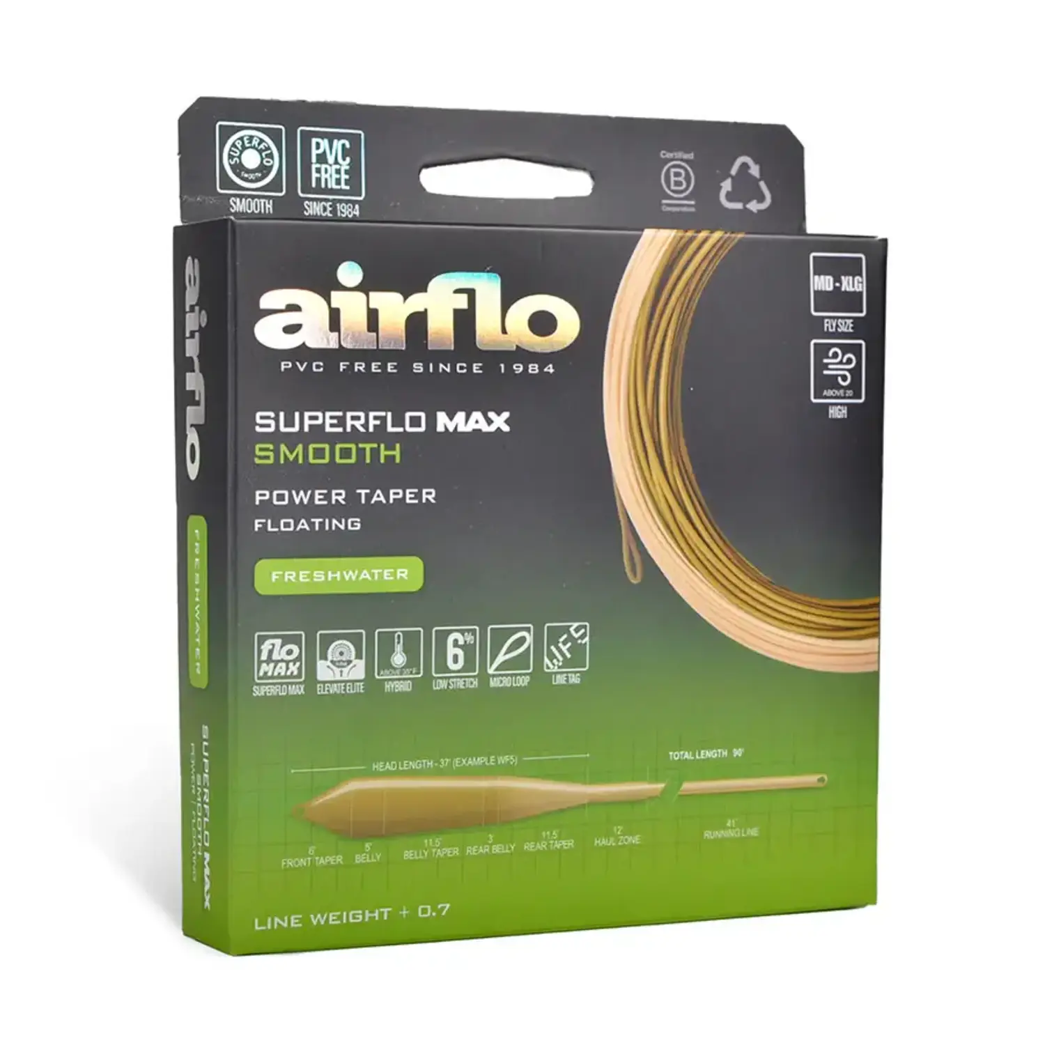 Airflo Superflo Max Smooth Power Taper Camo | Royal Treatment Fly ...