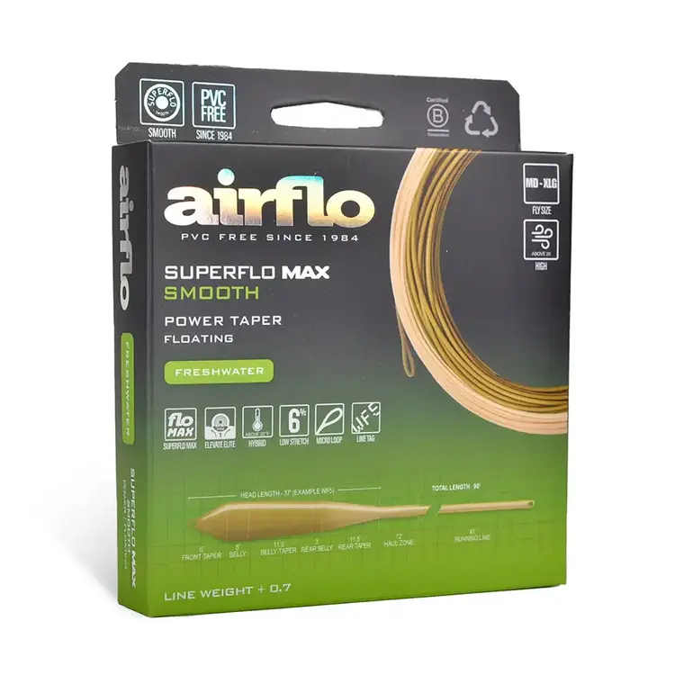 Airflo Airflo Superflo Max Smooth Power Taper Camo