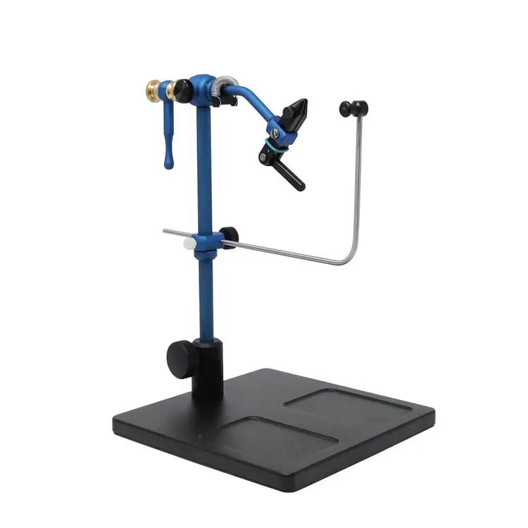 Renzetti Renzetti Traveler Blue 2500 Vise 6x6 Pedestal Base, Right Hand W/ Material Clip