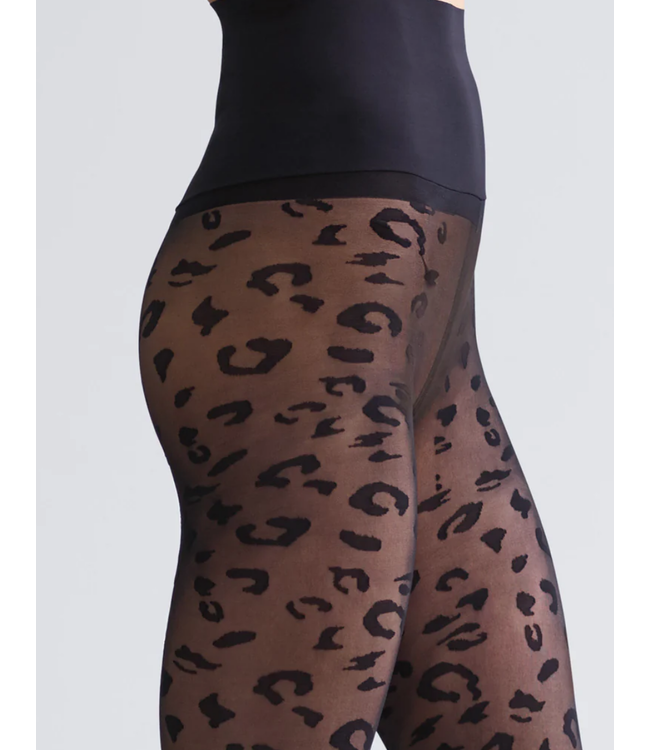 Leopard Sheer Tights | Commando®