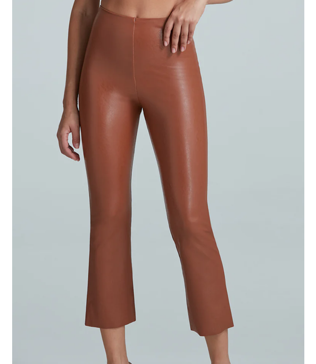 Commando Faux Leather Crop Flare