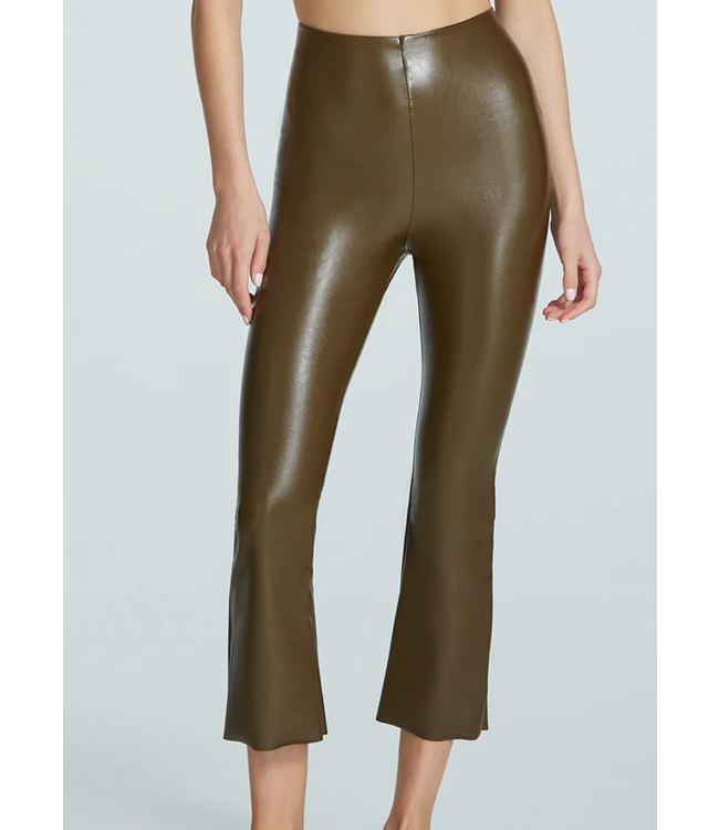 Commando Faux Leather Crop Flare