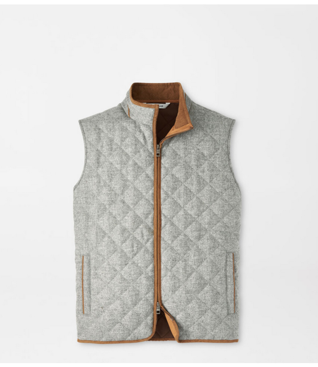 PM Essex Quilted Wool Travel Vest
