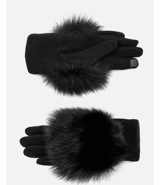 Mitchie's mitchies glmk61 gloves with black fox