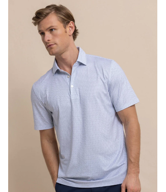 Southern Tide Driver Clubbin It Printed Polo