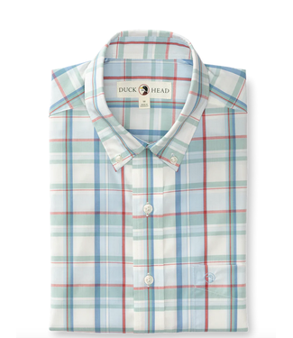 Duck Head Carson Plaid Performance Shirt