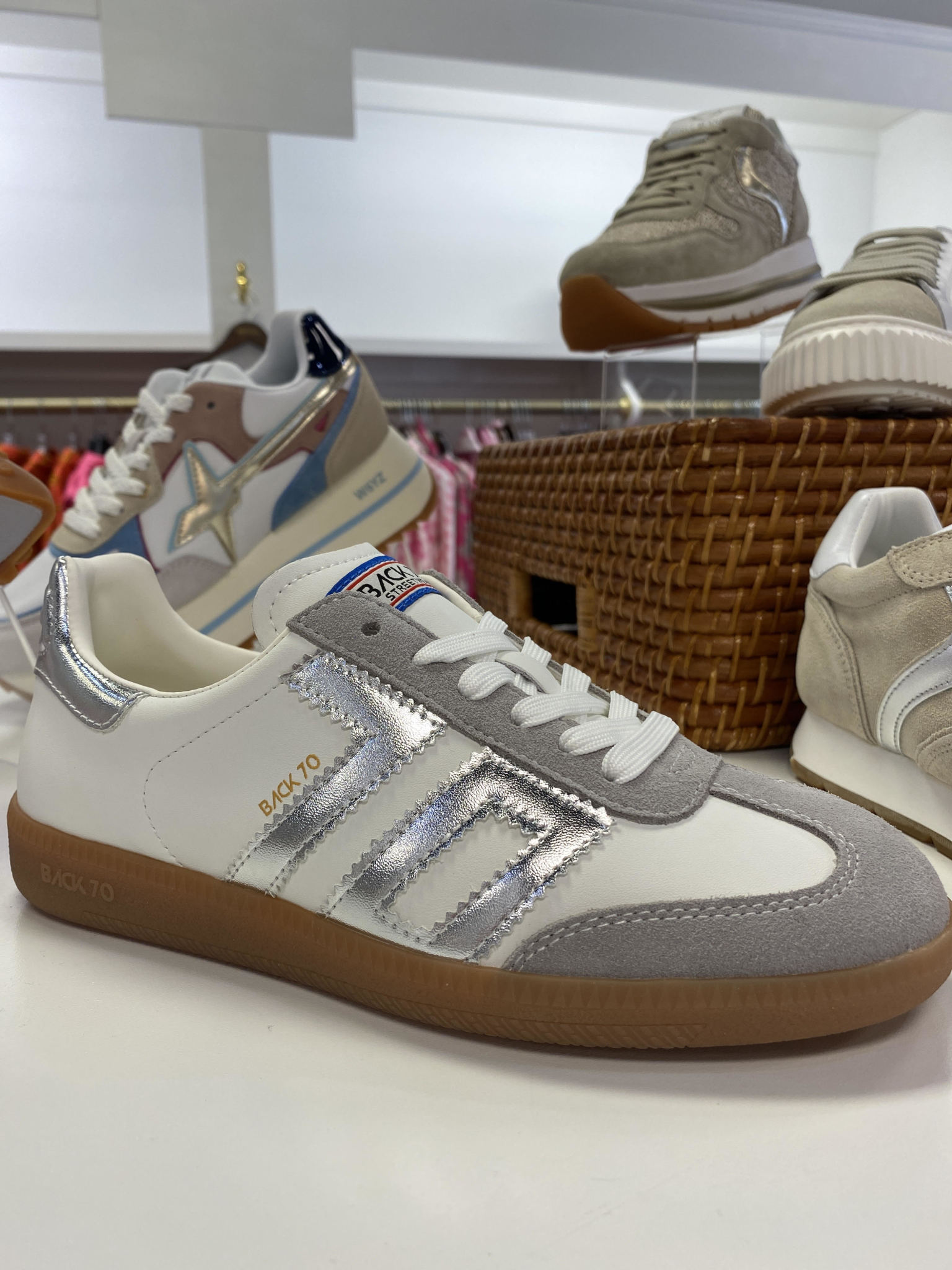 adidas gazelle silver green womens Back 70 Iuta Gold / 39