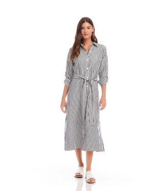 Fifteen Twenty fifteen twenty stripe shirt dress