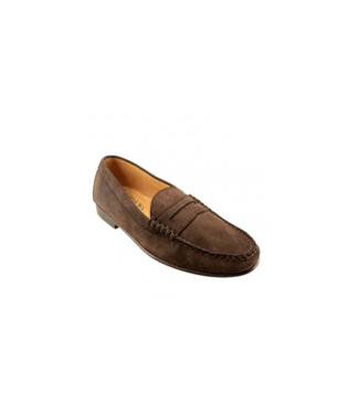 T.B. Phelps Ventura Sueded Calfskin Penny Loafer