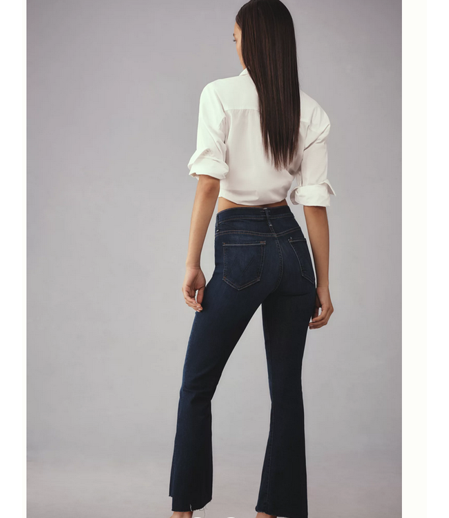 Mother the insider crop step fray