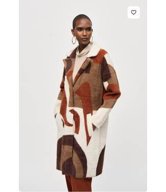 Joseph ribkoff oversized abstract jacket