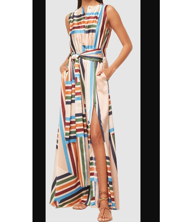 Misa Anabella Dress San Miguel Stripe