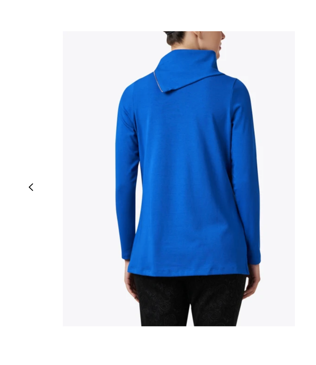 E.L.I cowlneck zip sweater