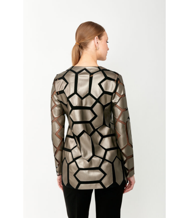 Joseph Ribkoff Geometric jacket *TESTER* 8/15