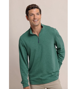 Southern Tide Whyche Heather Quarter Zip