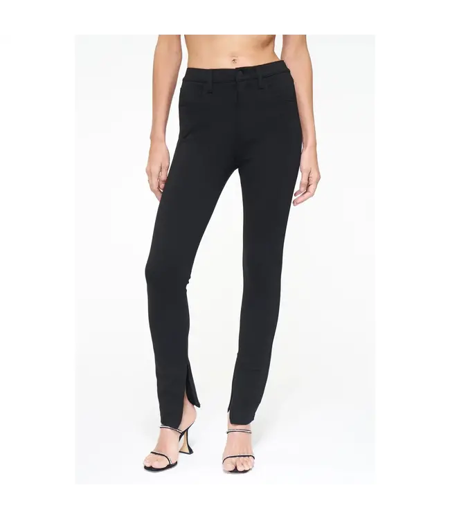 pistola kendal high rise skinny scuba with zippers