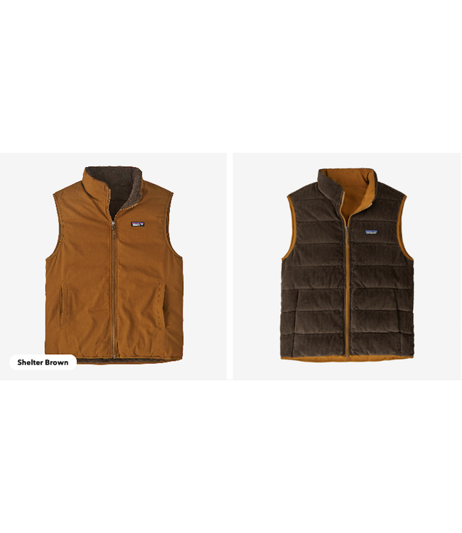 Patagonia Reversible Cotton Down Vest