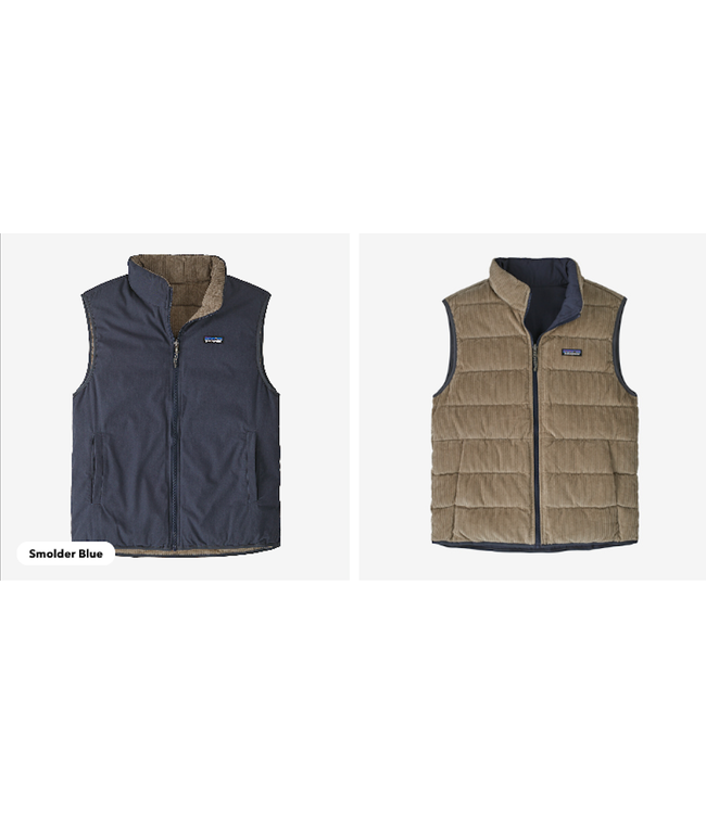 Patagonia Reversible Cotton Down Vest