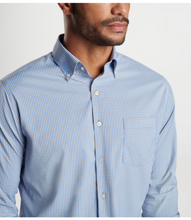 Peter Millar Barrie Performance Twill Sport Shirt