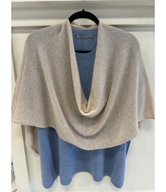 cashmere scarf with allover embellishment