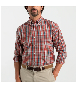 Duck Head Watkins Plaid Cotton Sport Shirt