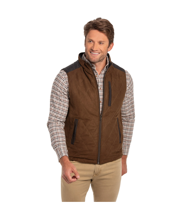 High Point Nylon & Microsuede Reversible Vest