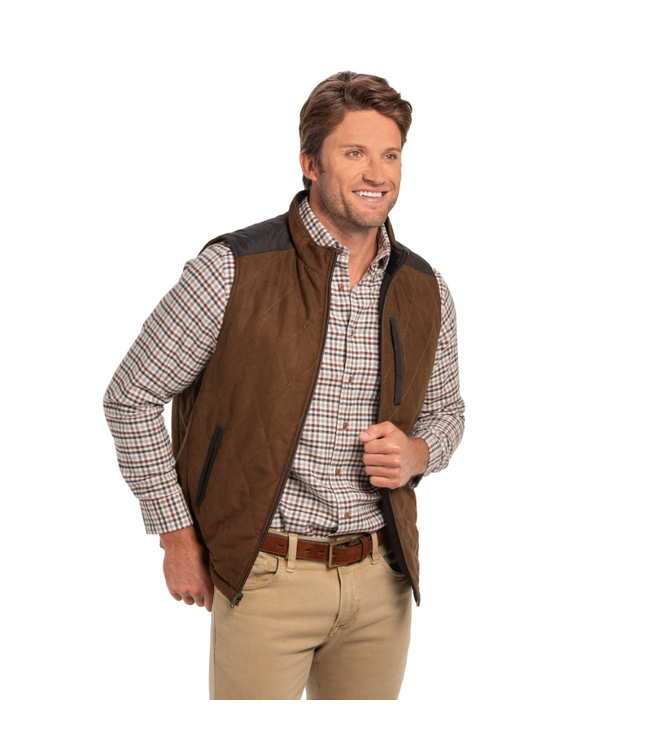 High Point Nylon & Microsuede Reversible Vest