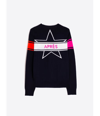 Knit sky pullover