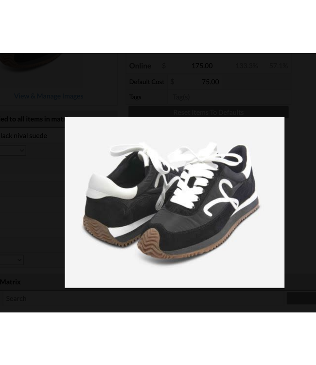 Queen Black nival suede