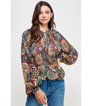 Ellie V-Neck Blouse