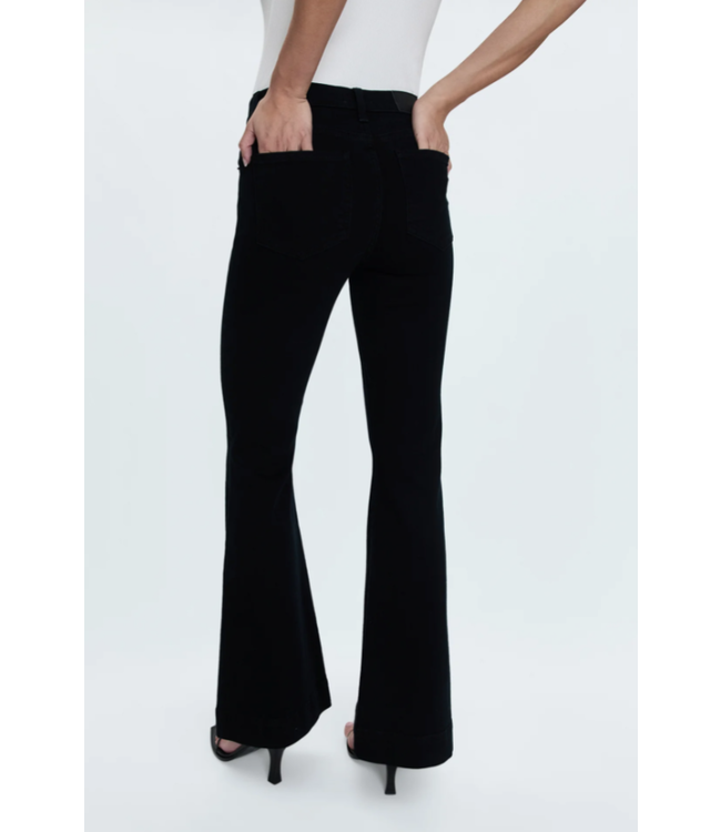 Pistola Kinsley Mid Rise Ultra Flare Black Ink