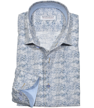 Marcello Shaded Abstract Roll Collar