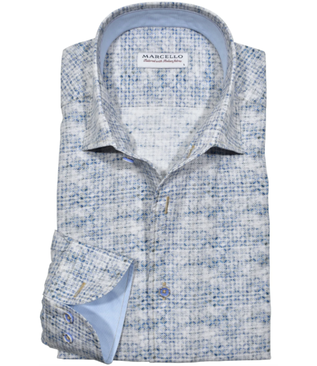 Marcello Shaded Abstract Roll Collar