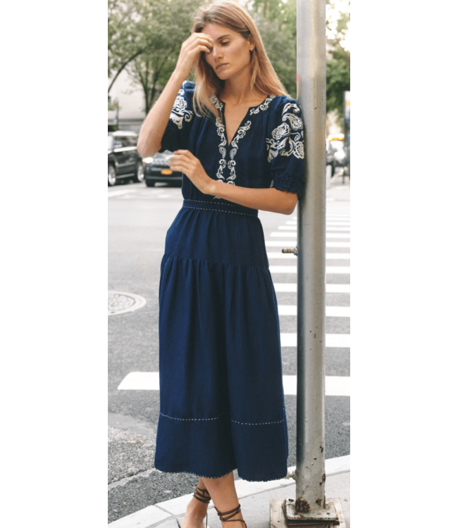 Lisette midi dress