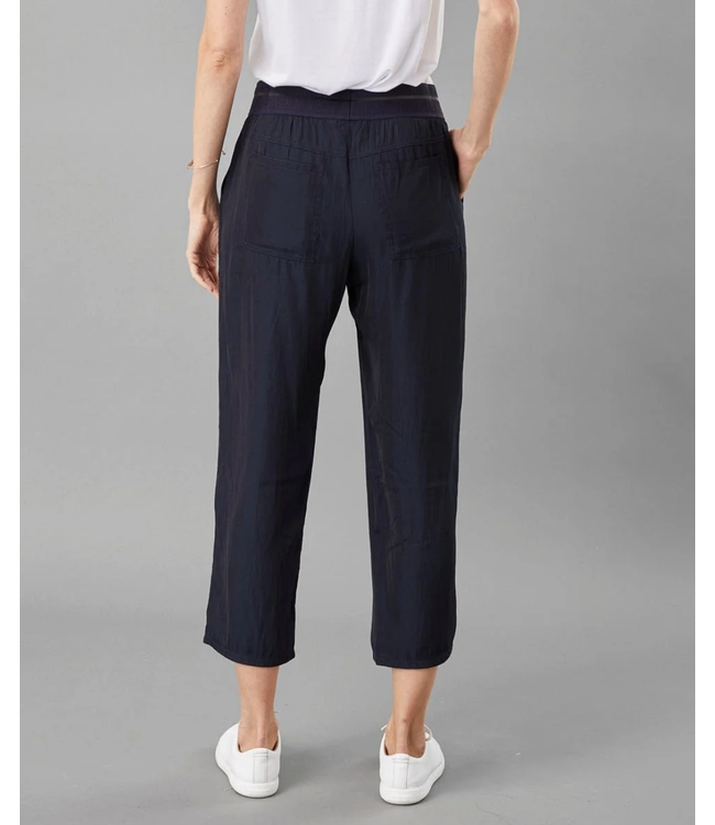 D-Satin Cropped Jogger