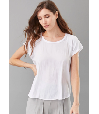 lola + sophie Cap Sleeve Baseball Tee