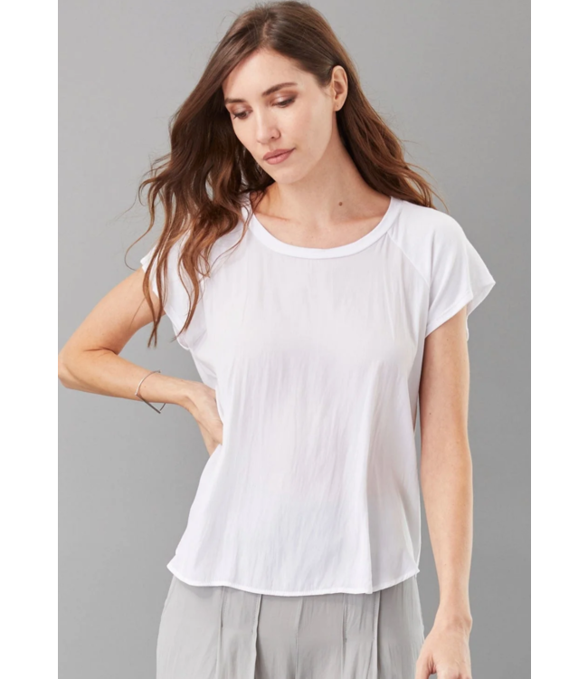 Cap Sleeve Baseball Tee