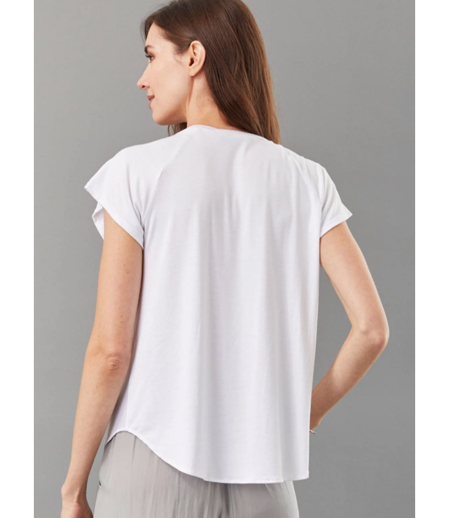 Cap Sleeve Baseball Tee