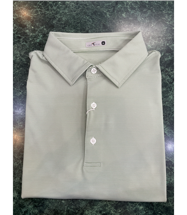 Club Pinstripe Performance Polo