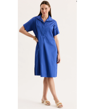 Addie Cotton Midi Shirtdress