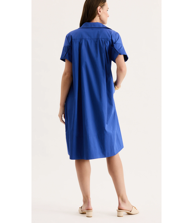 Addie Cotton Midi Shirtdress