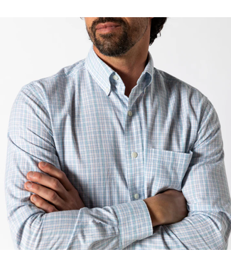 Barlow Plaid Cotton Slub Sport Shirt