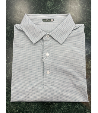 Brick Jacquard Polo