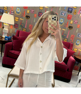 Parker Jacket- cotton gauze