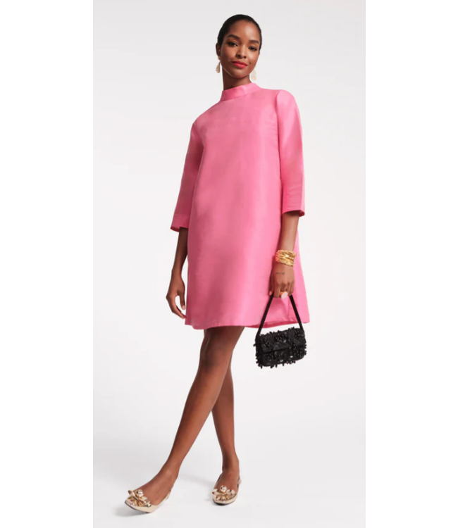 Diplomat Mini Dress in Dupioni