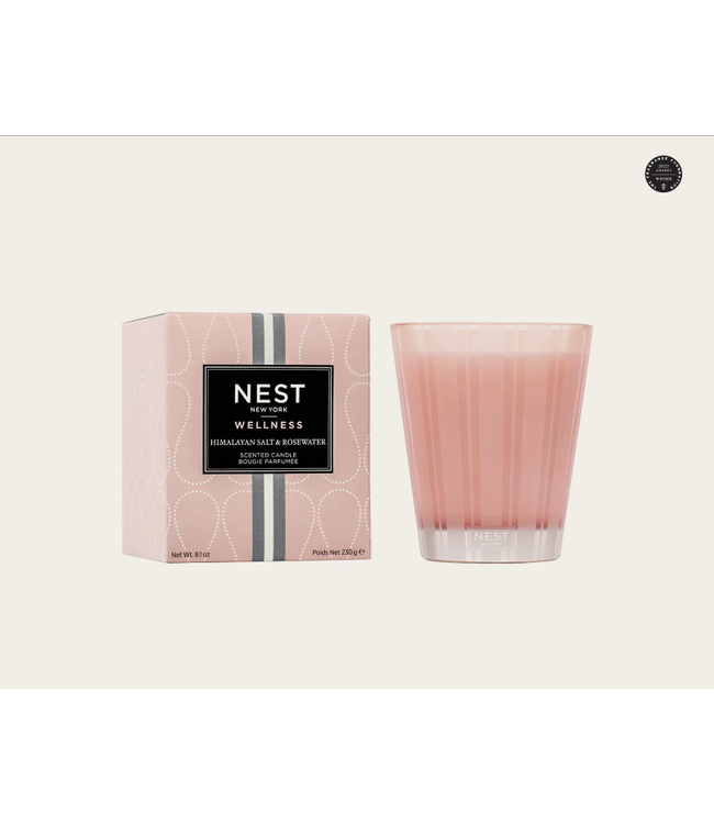 Classic Himalayan Salt & Rosewater Candle 8.1 oz